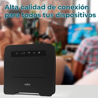 Router Portátil ADOC WiFi con Ranura SIM