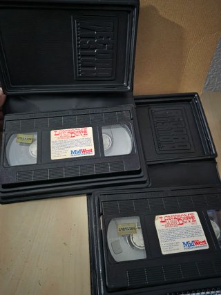 Lote 2 VHS Lonesome Dove 1ª y 2ª Parte