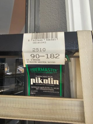 Somier nido beige y negro