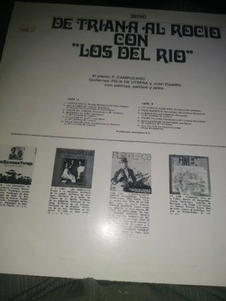 Vinilo Los del Río - De Triana al Rocío