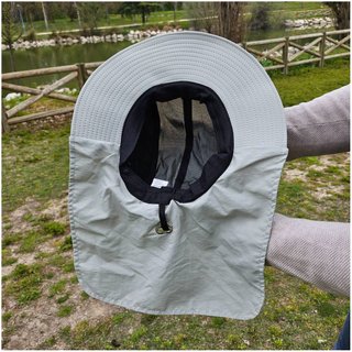 Gorro Pescador Unisex Ajustable Sombrero Gris