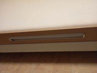 Cama nido blanca 90 cm con cajones