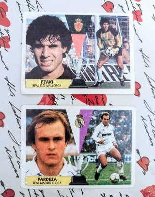 ANTIGUOS CROMOS DE FÚTBOL  LIGA 87/88
