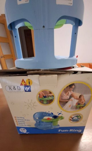 Trona de baño para bebé