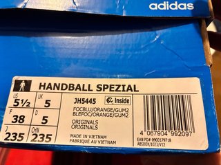 Adidas Handball Spezial Azul/Naranja Originales