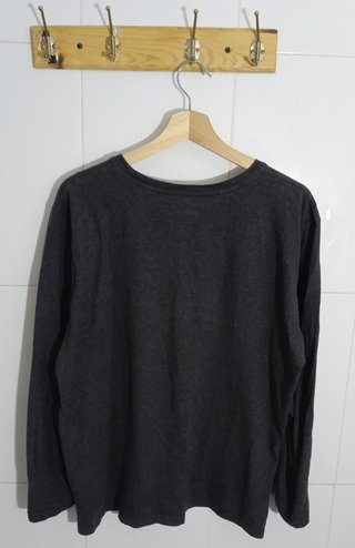 Camiseta Pedro del Hierro gris manga larga