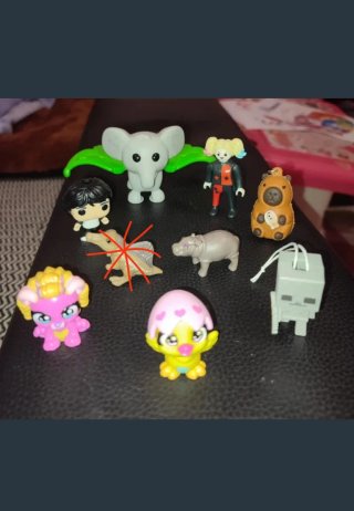 Muñecos Coleccionables McDonald's, Kinder, varios