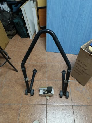 Caballete moto NEW LINE 2000 negro
