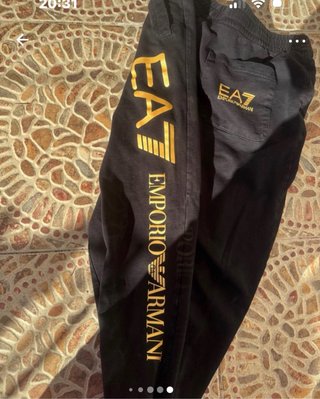 Sudadera EA7 Emporio Armani Negra