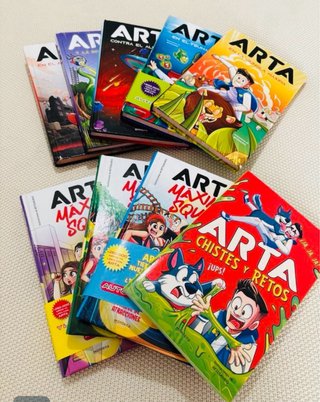 Colección COMPLETA de ARTA + 2 libros regalo