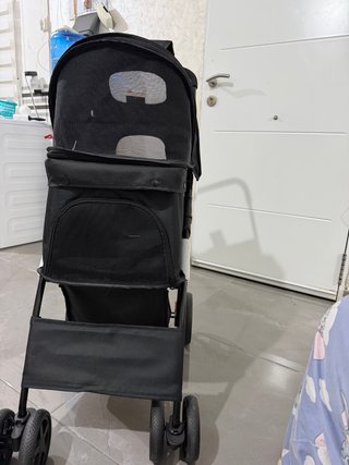 Carrito para perro o gato negro precio negociable
