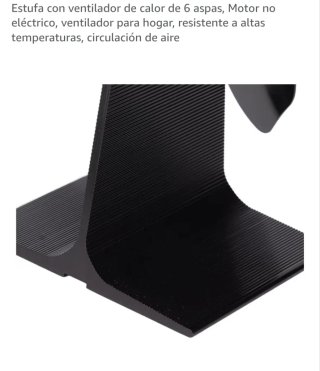 Ventilatore per stufa a 6 pale resistente ad alte temperature