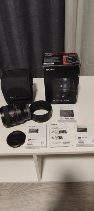 Objetivo Sony FE 50mm F1.4 GM E-mount