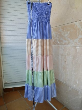 Precioso Vestido Largo T/S,M