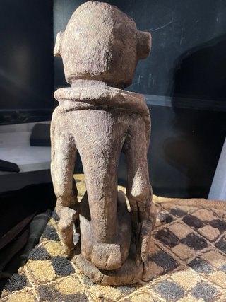 Figura Arte Africano Madera Tallada