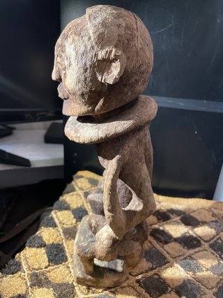 Figura Arte Africano Madera Tallada