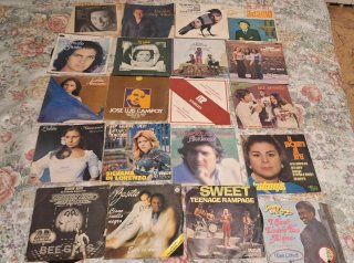 Lote 80 Vinilos Música Española antigua