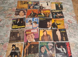 Lote 80 Vinilos Música Española antigua