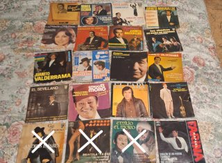 Lote 70 Vinilos Música Española antigua