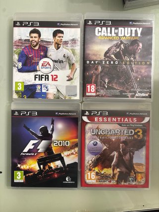 Lote 15 juegos PS3 + 1 carátula