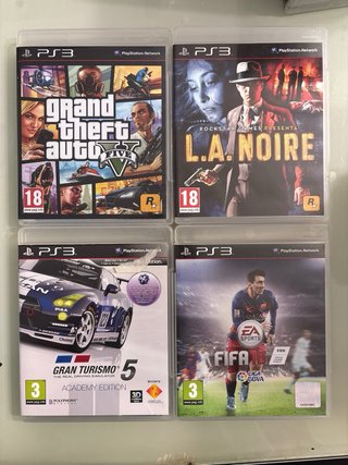 Lote 15 juegos PS3 + 1 carátula
