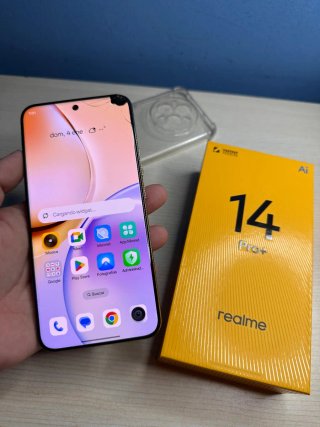 Realme 14 Pro+ 256GB Blanco/Dorado