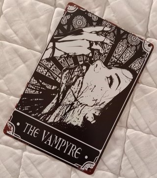 Póster de Metal "The Vampyre" 20x30 cm.