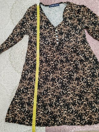 Vestido Pequeña Moma estampado floral