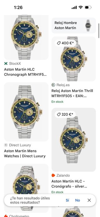 Reloj Aston Martin HLC Cronógrafo