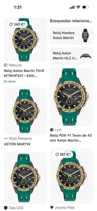 Reloj Aston Martin Hombre