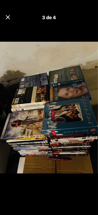 Lote 225 DVDs en Inglés