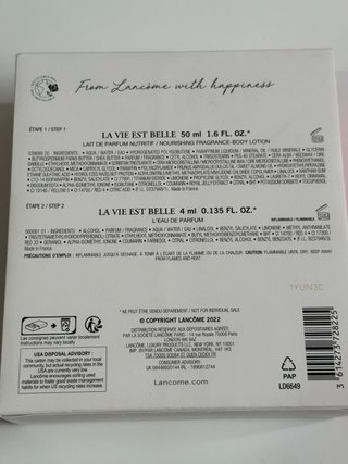 Miniatura del perfume La Vie Est Belle de Lancôme