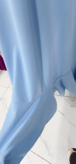 Bata Rociera Azul con volantes