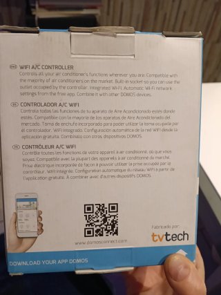 Controlador A/C WiFi Domos