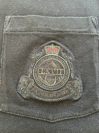 Polo Ralph Lauren (M) Nera Ricamo Stemma LXVII