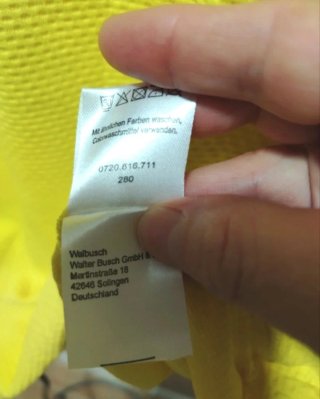 Jersey amarillo  Walbusch