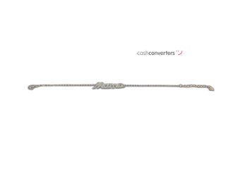 pulsera plata 925mm con piedra con circonita