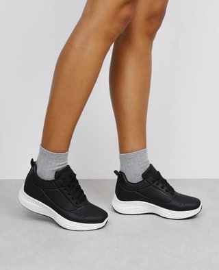 Zapatillas Deportivas BOSANOVA Mujer Negro/Blanco