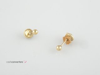 pendientes oro 18k