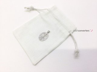 crucifijo plata 925mm con piedra con circonita