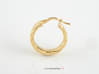 argollas oro 18k