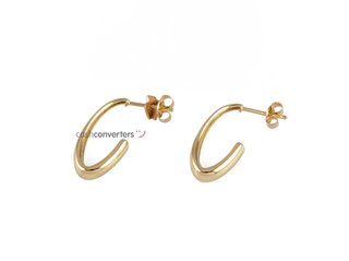 pendientes oro 18k