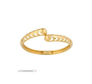 anillo oro 18k con circonita