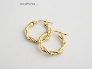 argollas oro 18k
