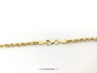 collar oro 18k 30cm