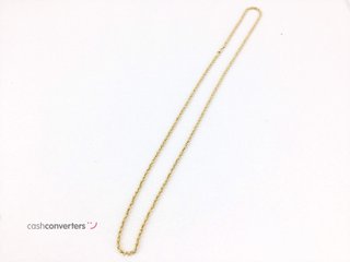 collar oro 18k 30cm