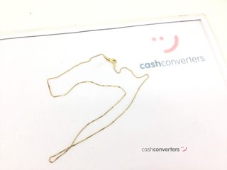 cadena oro 18k 22cm