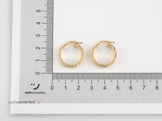 argollas oro 18k