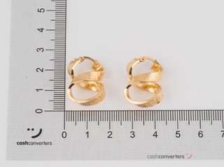 argollas oro 18k