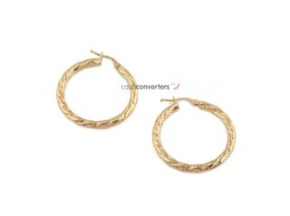 argollas oro 18k